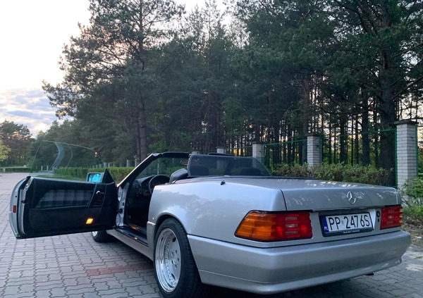 Mercedes-Benz SL cena 179000 przebieg: 32500, rok produkcji 1991 z Ujście małe 211